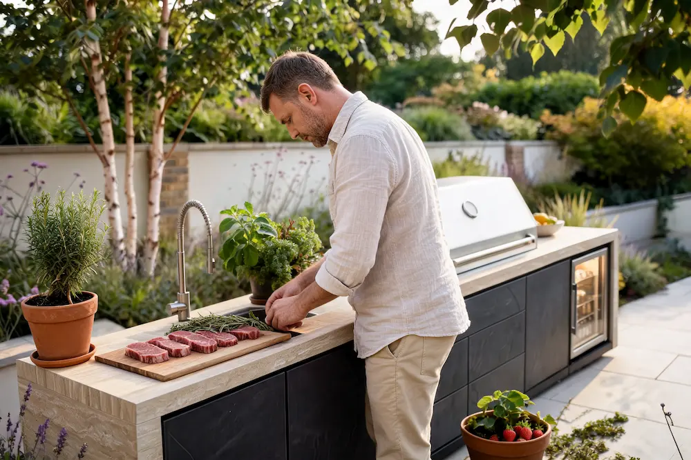 garden kitchen