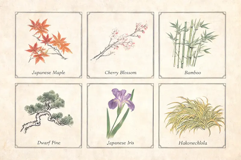japanese garden plants